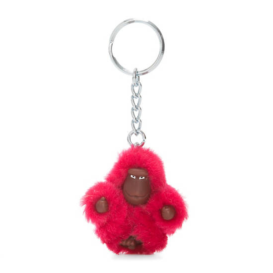 Kipling Sven Extra Small Iconic Monkey Keychain Kiegészítők Piros | HU 1977VR